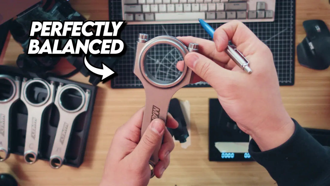 How to Balance Pistons and Connecting Rods for Your Turbo K24 FRS Build — Down to 0.1g