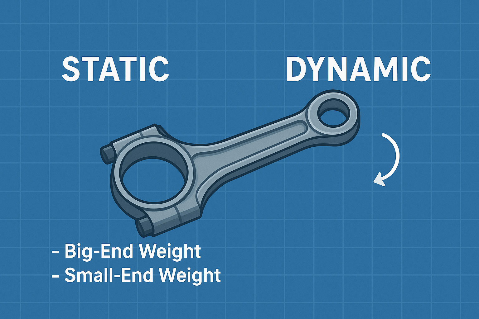 Static vs Dynamic Connecting Rod Balancing (Clear Comparison) – 2TRACKMIND