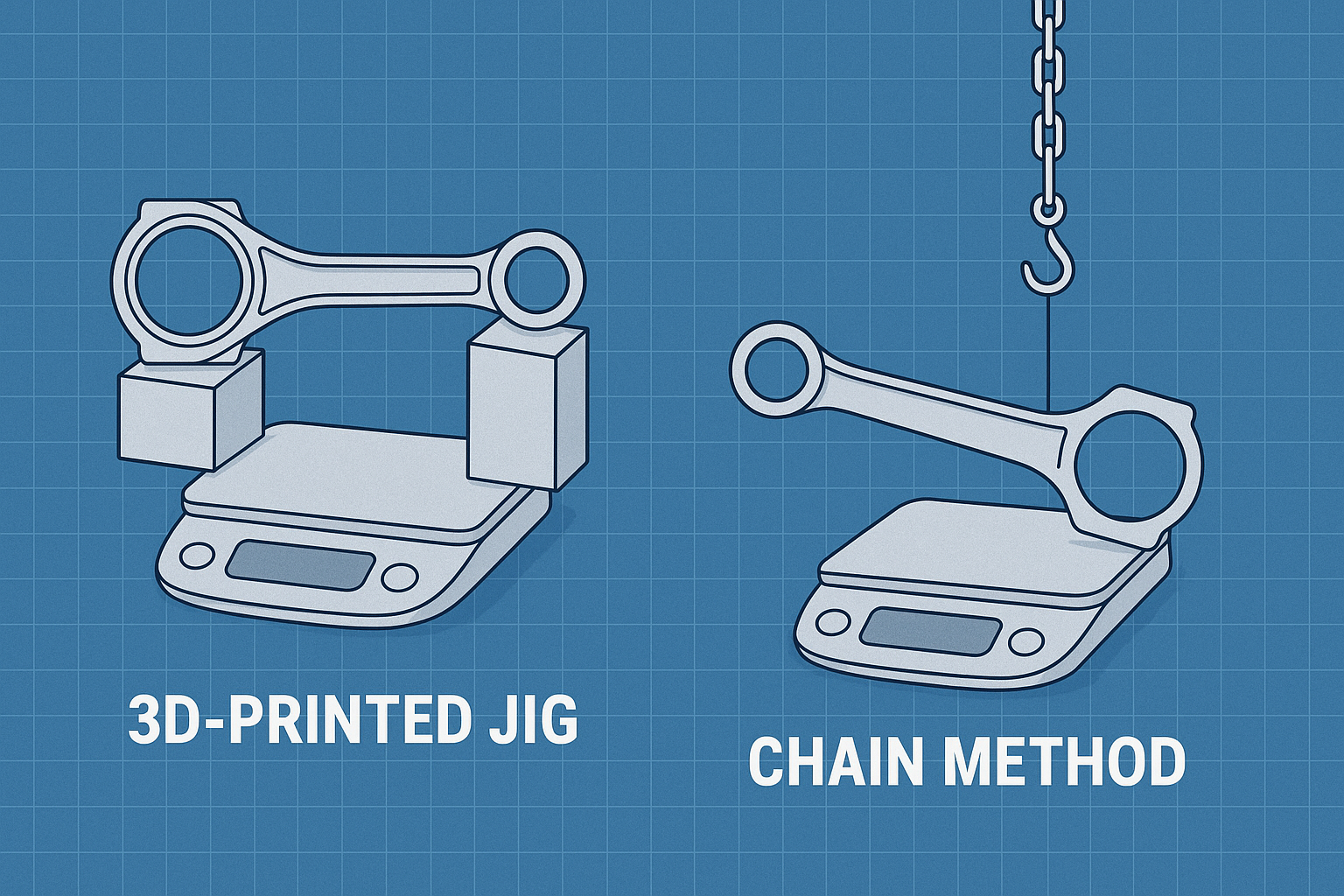 How to Make a DIY Connecting Rod Balancer (3D Print or Chain Method ...