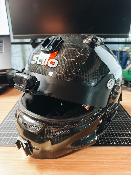 Stilo ST5 Sun Visor Track POV with Integrated Action Camera Mount