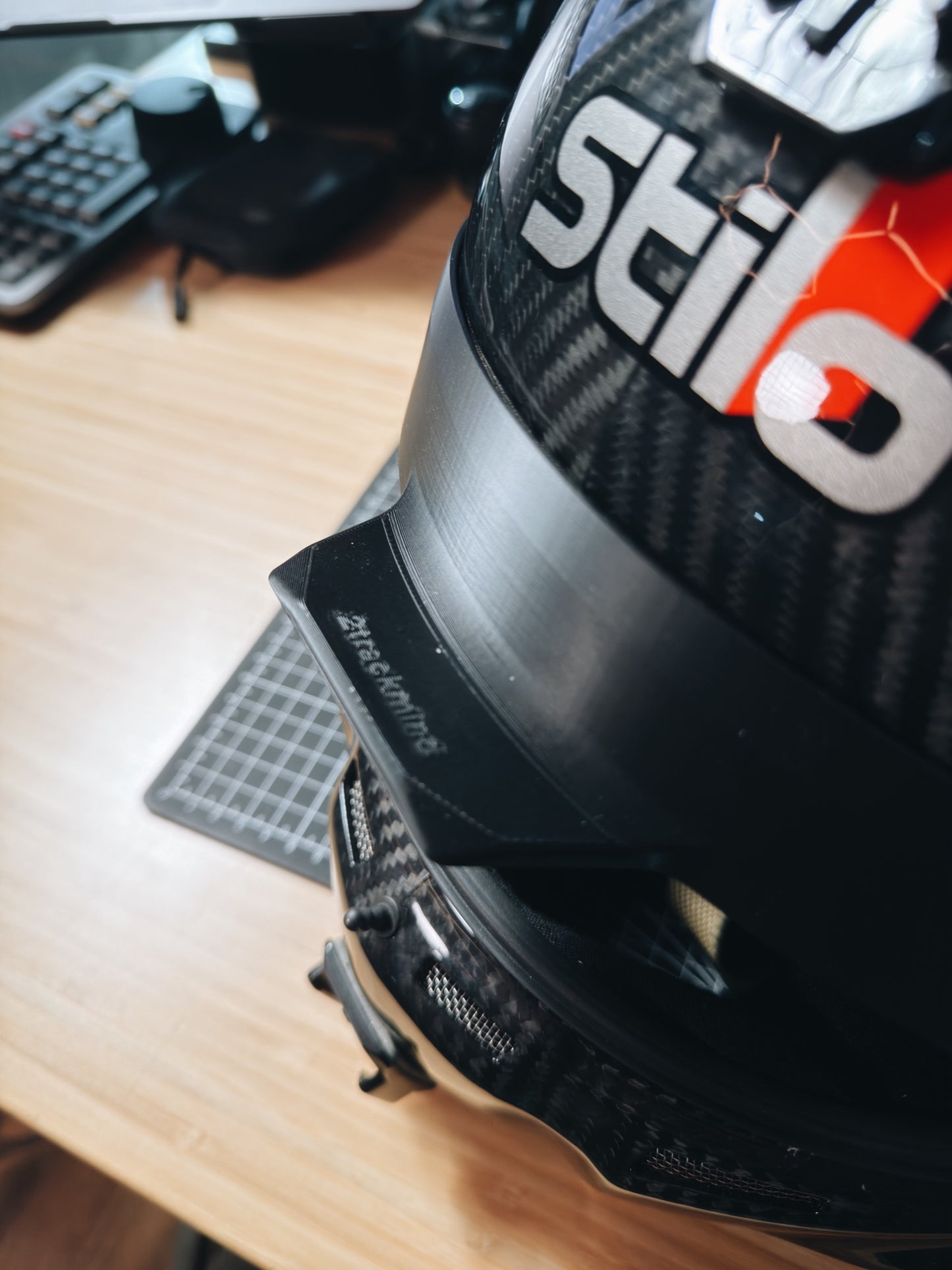 Stilo ST5 Sun Visor Track POV with Integrated Action Camera Mount