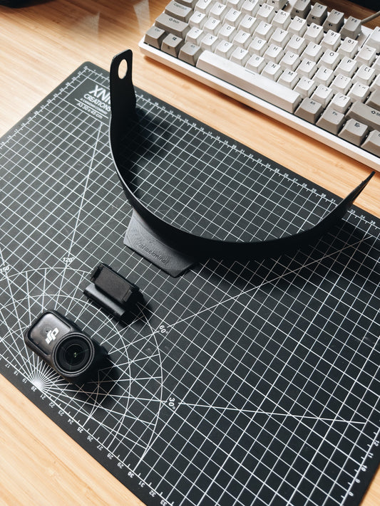 Stilo ST5 Sun Visor Track POV with Integrated Action Camera Mount